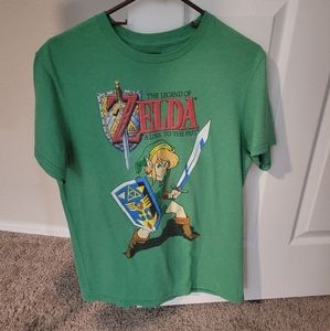 Mens Medium Zelda t-shirt Green
